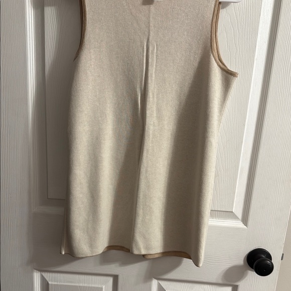J. Jill Cream & Tan Reversible Tank Top - Picture 5 of 5